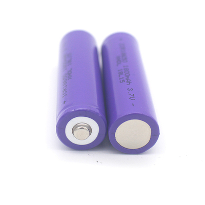 3.7V 1800mAh 6.66Wh 18650 Rechargeable Li Ion Battery