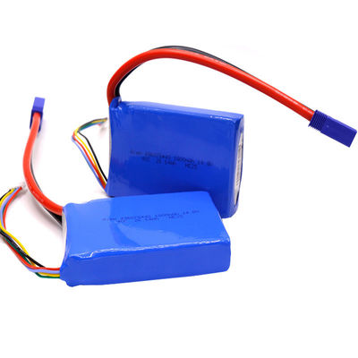 Rechargeable Lithium Polymer Battery | 40C High Power 14.8V 1800mAh Lithium Polymer Battery Pack for High-power Robotics | UN38.3 Compliant Made in China