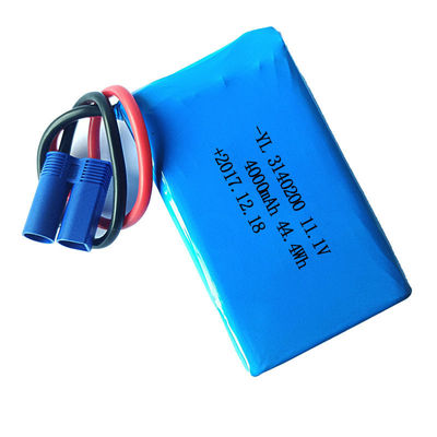 Rechargeable Lithium Polymer Battery | Custom 11.1V 4000mAh 44.4WH 3S Battery Pack for Vacuum Cleaners | ROHS Compliant Made in China