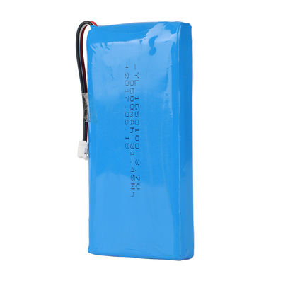 Long Cycle Life Lithium Polymer Battery | Custom 16x50x100mm 32Wh 8500mAh 3.7V Li Polymer Battery Pack for High-power Fishing Lamp | ROHS Compliant Made in China