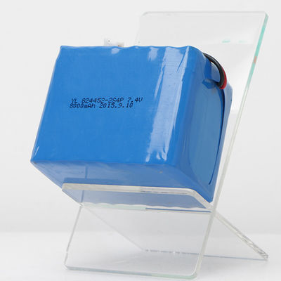 Long Cycle Life Lithium Polymer Battery | 1000 Times 8000mAh 2S 7.4V Li Polymer Battery Pack for Outdoor Low-Power Equipment | ROHS Compliant Made in China