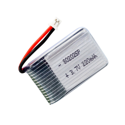 High Power 220mAh 3.7 V Rechargeable Lithium Polymer Battery