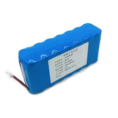 Custom 4S 5S 6S 7S 18650 Battery Pack | MSDS 25.2V 10Ah Rechargeable Lithium Battery Packs for Portable Energy Storage | ROHS Compliant Made in China