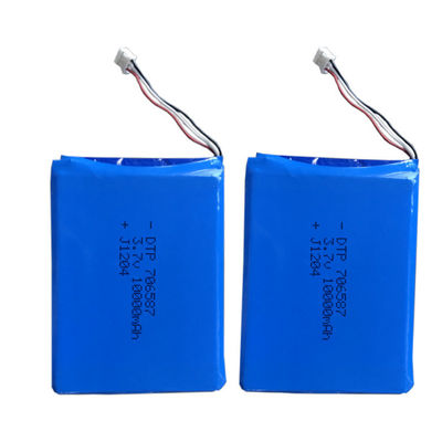 Rechargeable Lithium Polymer Battery | 10Ah 3.7V Li Polymer Battery Pack for Work Lamps | IEC62133 China Manufacturer
