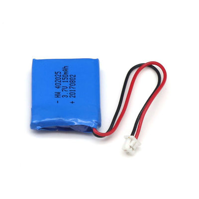 UN38.3 Certified | Rechargeable Lithium Polymer Battery |Custom 150mAh 3.7V Lithium Ion Polymer Battery Pack for RC Accessories | China Manufacturing Factory