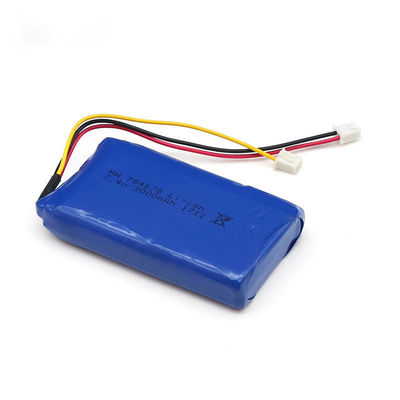 Rechargeable Lithium Polymer Battery | 3000mAh 7.4V Lithium Ion Polymer Battery Pack for Portable Projectors | IEC62133 China Manufacturer