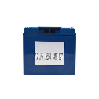 18650 Battery Pack | LiFePO4 Battery Pack 12V 8Ah and Top-mounted Screw Terminals for Smart Devices | MSDS China Manufacturer