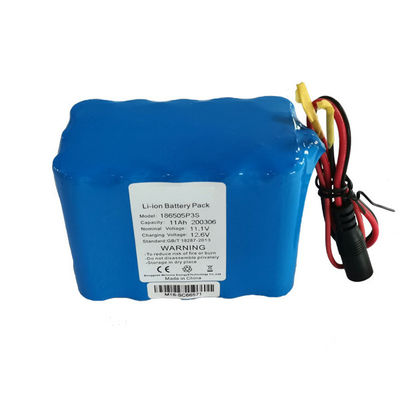 UN38.3 Certified | 18650 Lithium Battery Pack | Custom 11000 MAH 12 Volt Deep Cell Lithium Battery Pack for Camping Equipment | China Manufacturer
