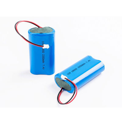 Samsung 7.4V 2200mAh ICR 18650 Lithium-ion Battery Pack | 2S1P Standard Power Solution for Portable Testing Instruments | UN38.3 Certified