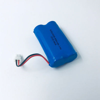 Sumsung 18650 Battery Pack | Lithium 7.4V 800mAh 18650 Lithium Ion Battery Pack for Portable Devices | ROHS Compliant Made in China
