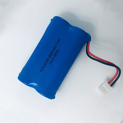 Sumsung 18650 Battery Pack | Lithium 7.4V 800mAh 18650 Lithium Ion Battery Pack for Portable Devices | ROHS Compliant Made in China