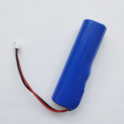 Custom 2000mAh 3.7 V 18650 Rechargeable Lithium ion Battery  with PH2.0/2P Plug Connector for DIY Electronics, Toys, Lighting,Bluetooth Devices and More | Low MOQ Made in China
