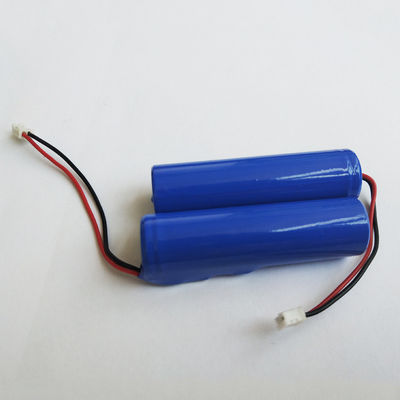 Custom 2000mAh 3.7 V 18650 Rechargeable Lithium ion Battery  with PH2.0/2P Plug Connector for DIY Electronics, Toys, Lighting,Bluetooth Devices and More | Low MOQ Made in China