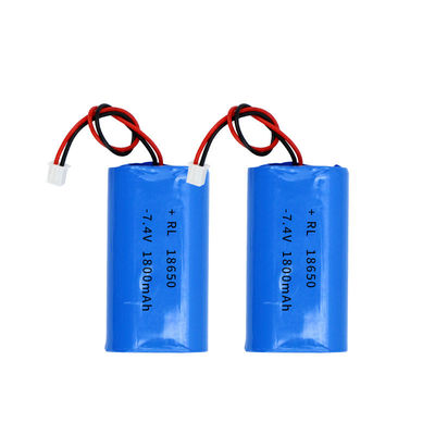 Rechargeable 18650 Battery Pack | Custom 7.4V 1800mAh 18650 Battery Pack for Electronic Digital Product  | UN38.3 Certified | China Manufacturing