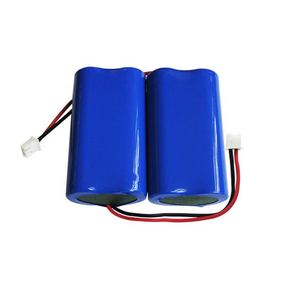 18650 Battery Pack | MSDS 2400mAh 18650 3.7 V Lithium Ion Rechargeable Battery with White JST-style Connectors for Portable Speakers | China Manufacturer