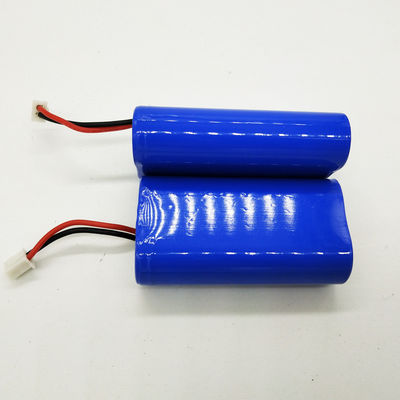 18650 Battery Pack | MSDS 2400mAh 18650 3.7 V Lithium Ion Rechargeable Battery with White JST-style Connectors for Portable Speakers | China Manufacturer