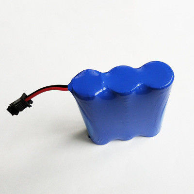 Custom High Capacity 3000mAh 11.1 Volt 18650 Rechargeable Liion Battery Pack with 2P Connector for Cars Airplane DIY, Doorbell,Handheld Fan, Speakers  | China Manufacturer