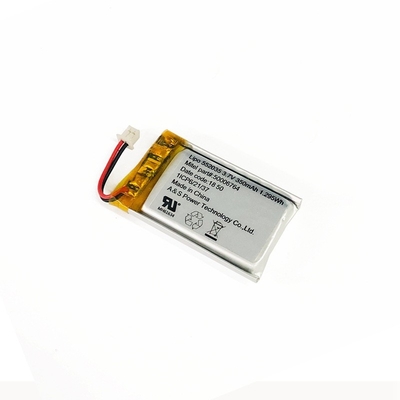 CV Charge 350mAh 3.7 V Lithium Battery Pack Within 1C Rate