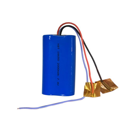 UN38.3 Certified  | Rechargeable 18650 Battery Pack | Custom 7.4V 2000mAh Lithium Battery Pack for Handheld Printers | Made in China