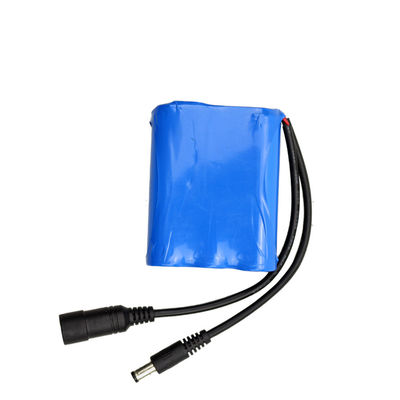OEM ODM 18650 Battery Pack | 2200mAh 11.1V Compact 3-Cell Lithium Battery Pack with Dual DC Ports for Massager | China Manufacturing Factory