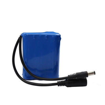 OEM ODM 18650 Battery Pack | 2200mAh 11.1V Compact 3-Cell Lithium Battery Pack with Dual DC Ports for Massager | China Manufacturing Factory