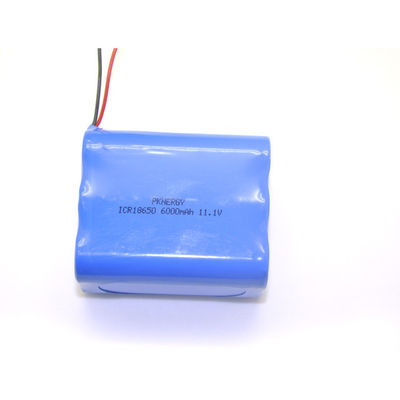 Made in China Battery | Samsung18650 11.1 Volt Small Lithium Ion Battery 6000mAh for Industrial Instruments，LED Lighting