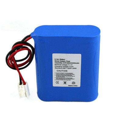 18650 Battery Pack | Custom 2000mAh 12 Volt 18650 Rechargeable Cell Battery Pack for GPS Devices | ROSH China Factory