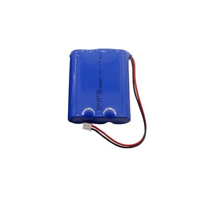 12 Volt 2000mAh CC CV 18650 Rechargeable Battery 1C Discharge