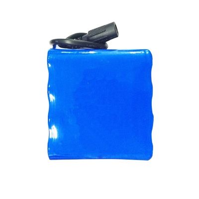 MSDS Certified | 18650 7.4V 8000mAh Lithium-ion Battery Pack with a Standard DC Barrel Connector for Portable Monitors  CC CV Charge | Made in China