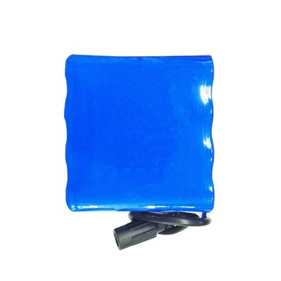 MSDS Certified | 18650 7.4V 8000mAh Lithium-ion Battery Pack with a Standard DC Barrel Connector for Portable Monitors  CC CV Charge | Made in China