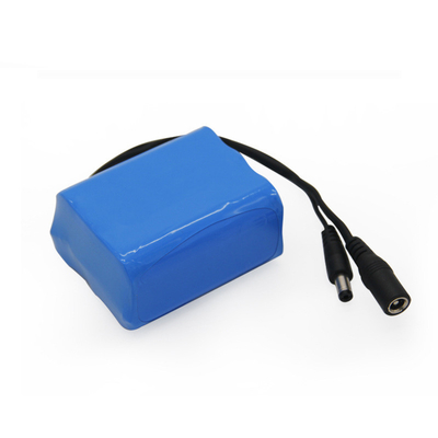 MSDS 12V 5000mAh 18650 Battery Pack CC CV Lithium Ion Battery Pack