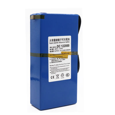 High Capacity 18650 Battery Pack | 12 Volt 20Ah Li Polymer Battery Pack 18650 Lithium Ion Polymer Battery for Remote Sensors | Customizable Made in China