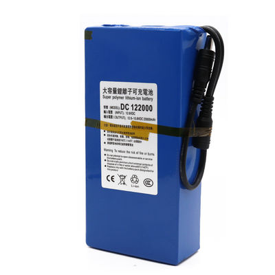 High Capacity 18650 Battery Pack | 12 Volt 20Ah Li Polymer Battery Pack 18650 Lithium Ion Polymer Battery for Remote Sensors | Customizable Made in China
