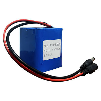 Long Cycle Life 18650 Battery Pack | 3S1P 11.1V 9000mAh Lithium Battery Pack for Handheld Printers |  IEC62133 China Manufacturing Factory