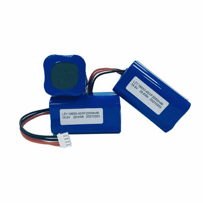 UN38.3 Certified | 18650 Lithium Battery Pack | Samsung 14.8V 2000mAh Rechargeable Battery Pack | OEM Custom | China Manufacturing Factory