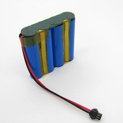 Customized 18650 Battery Pack 2000mAh 14.8V Lithium Ion Cells IEC62133 Rechargeable OEM Capacity Li-Ion Batteries Pack Made in China