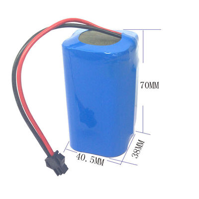 High Discharge 18650 Battery Pack | 1C Discharge 4400mAh 7.4V 18650 Battery Pack NMC for Flashlights| IEC62133 China Manufacturer