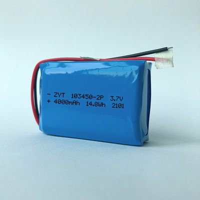 Custom 3.7V Lithium Polymer Battery | High Quality 3.7V 4000mAh Customized Li-ion Battery for GPS Tracker | ROHS Compliant Made in China