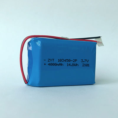 Custom 3.7V Lithium Polymer Battery | High Quality 3.7V 4000mAh Customized Li-ion Battery for GPS Tracker | ROHS Compliant Made in China