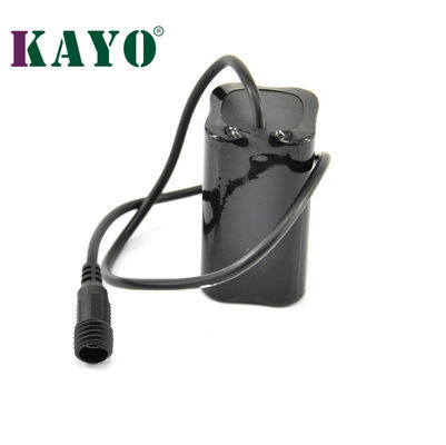 18650 Battery Pack | 7.4V 6000mAh 18650 Rechargeable Battery CC CV with Female DC Barrel Jack Connector for Power Output Made in China