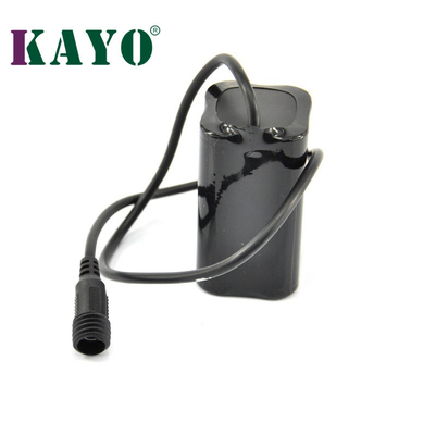 7.4V 6000mAh 18650 Rechargeable Battery CC CV For Bike Light