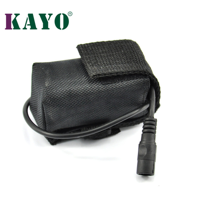 7.4V 6000mAh 18650 Rechargeable Battery CC CV For Bike Light