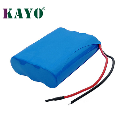 Lithium Cobalt 2500mAh 18650 Battery Pack 3S1P 500 Cycles