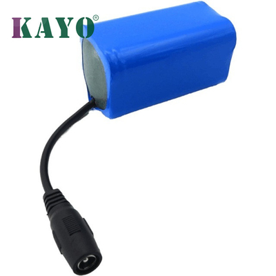 7.4V 6000mAh Li Ion Battery Pack NMC Rechargeable Lithium Ion Cells