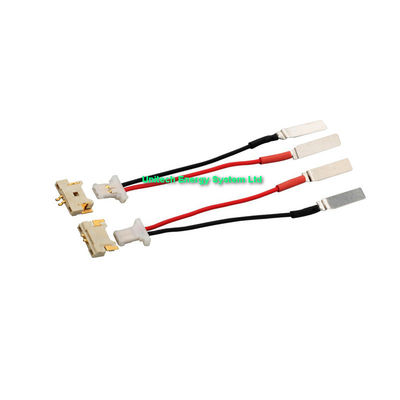 China Custom Cable Assembly Manufacturer for Molex 51146 2pin 1.25mm Pitch Connector to Crimp Nickel Tab Cable Assembly PC Board Wire Harness