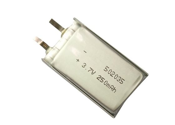 Green Power 502035 3.7 V Rechargeable Lithium Polymer Battery 250mAh No Memory