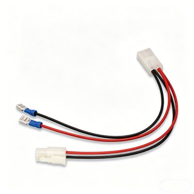 FDD Cold-Pressed to L6.2 Tamiya Plug Connector Adapter Wire Harness 2P 4P Male and Female Connector with 14AWG 10mm Cable, Male Female Connectors 4 Pairs for Auto, Motorcycle