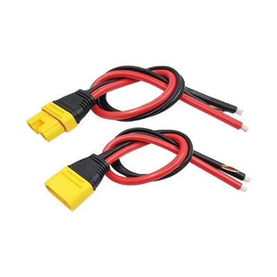 OEM ODM Wiring Solutions Amass AS150U Male Female Connector with Signal Pin And 8AWG Short Silicone Wire China Cable Harness Manufacturers Produce Custom Drone Wiring Harnesses