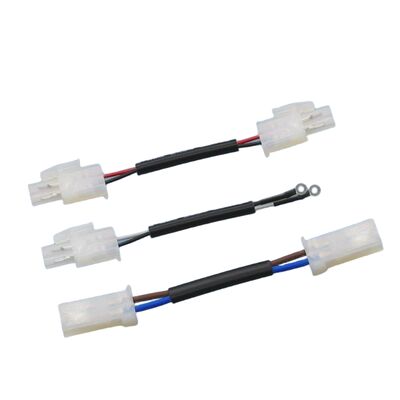 Custom Automotive Wire Harness 2-Pin Male-to-Female Inline Splice Terminal Wire with Locking Buckle Cable Assembly
