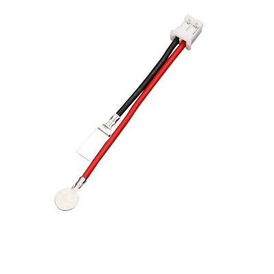 Custom-Manufactured Wire Harness for 18650 Battery Nickel Tab Terminals PH2.0 Terminal Wires with Red & Black Battery Nickel Tab Leads
